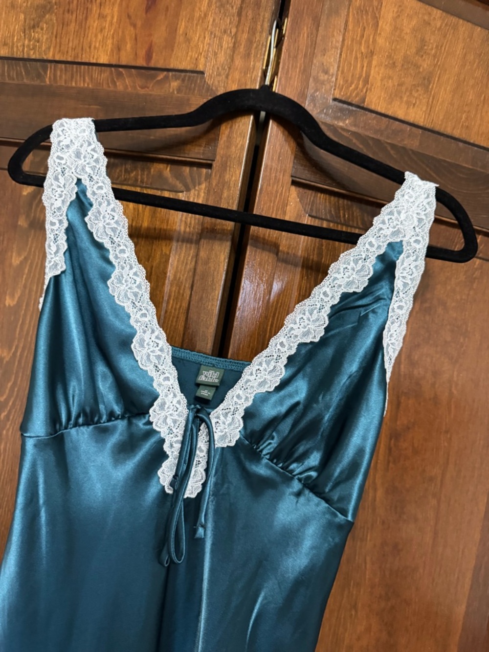 Fairycore Couquette Night Out Lingerie Clean Girl Slip Dress Size Medium - Picture 3 of 4